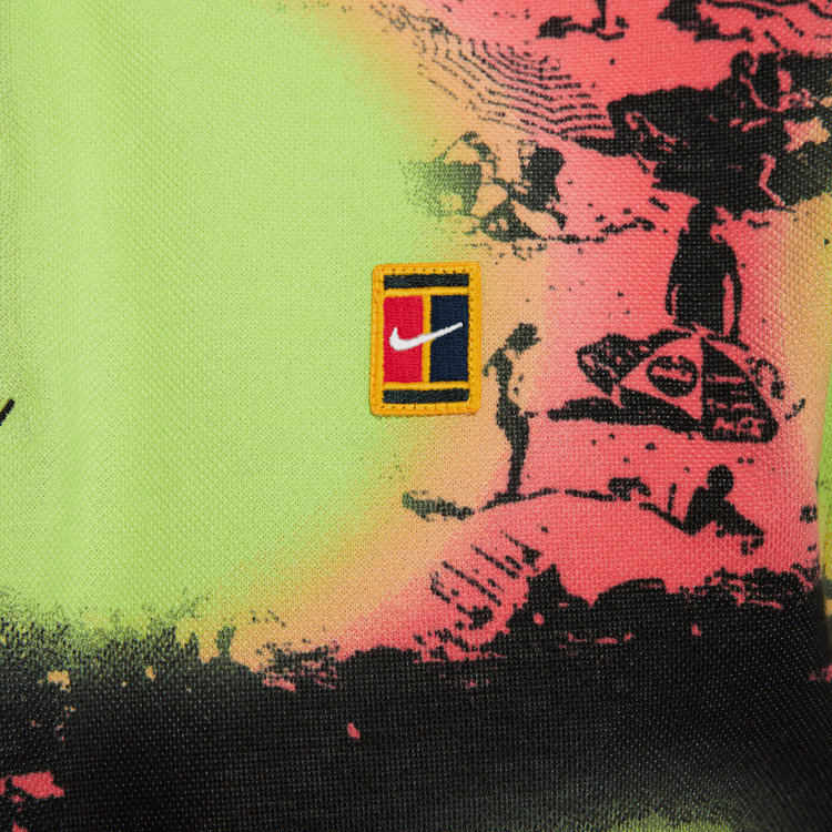 Nike Polo Baskılı Dar Kesim Tişört