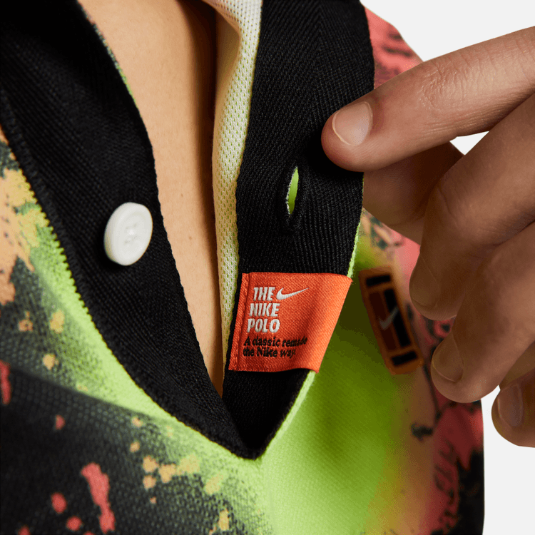 Nike Polo Baskılı Dar Kesim Tişört