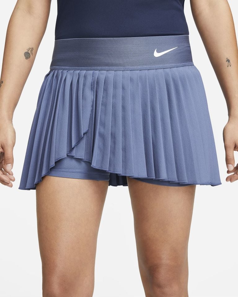 Nikecourt Dri-Fit Advantage Pileli Kadın Tenis Eteği