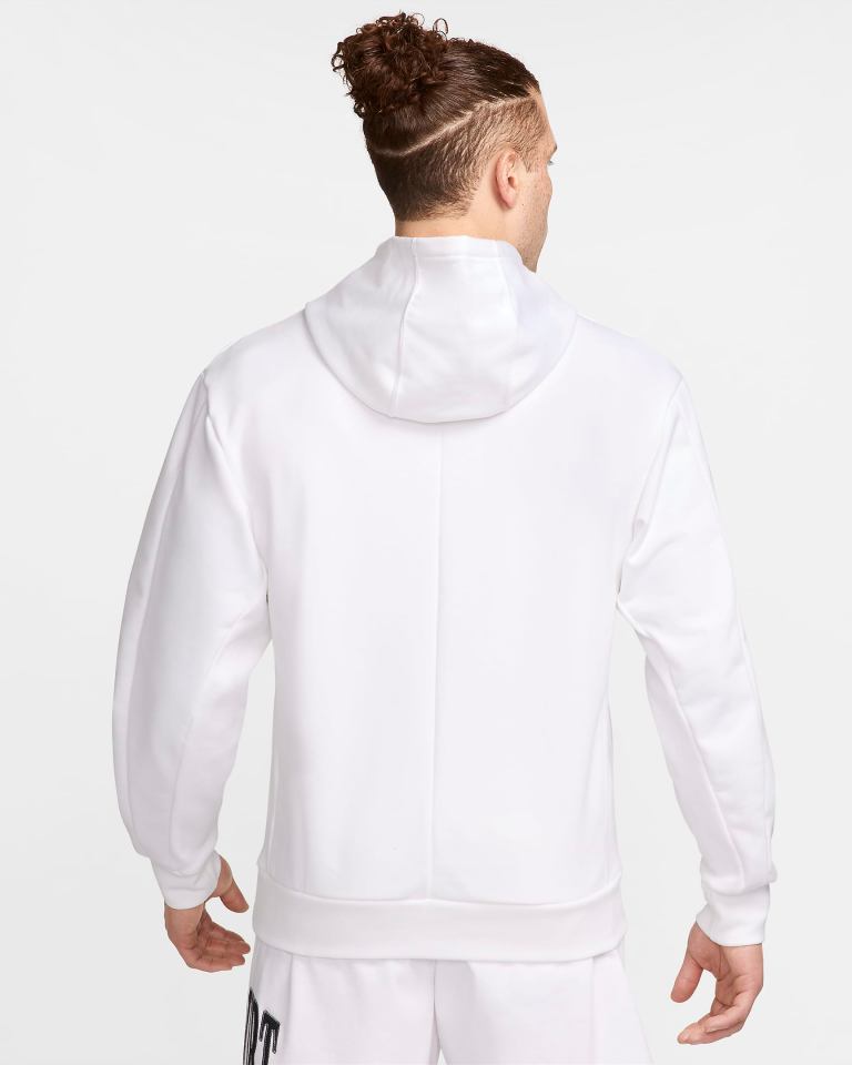 NikeCourt Dri-FIT Fleece Heritage Hoodie Erkek Sweatshirt