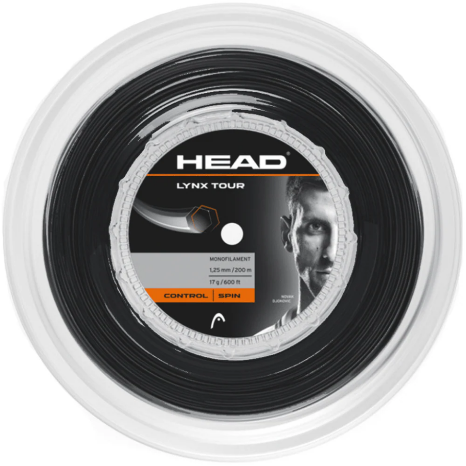 Head Lynx Tour Siyah  200M Reel 1.25
