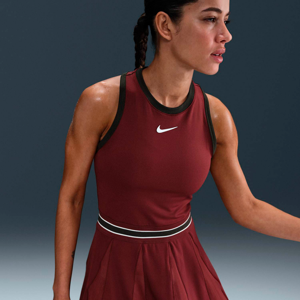 NikeCourt Slam Dri-FIT Kadın Tenis Elbisesi