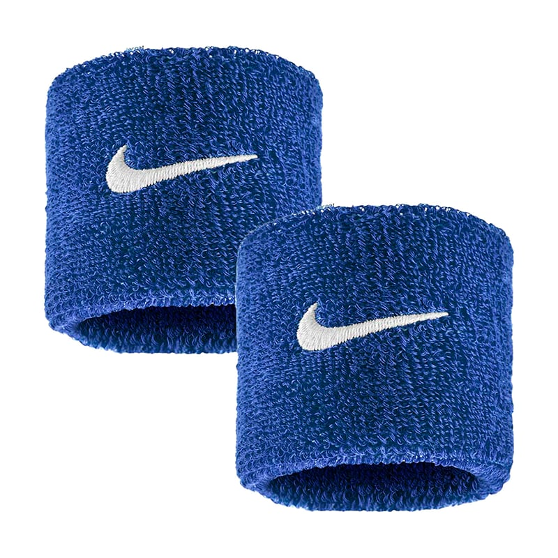 Nike Swoosh Classic 2'li Havlu Bileklik - Royal Mavi