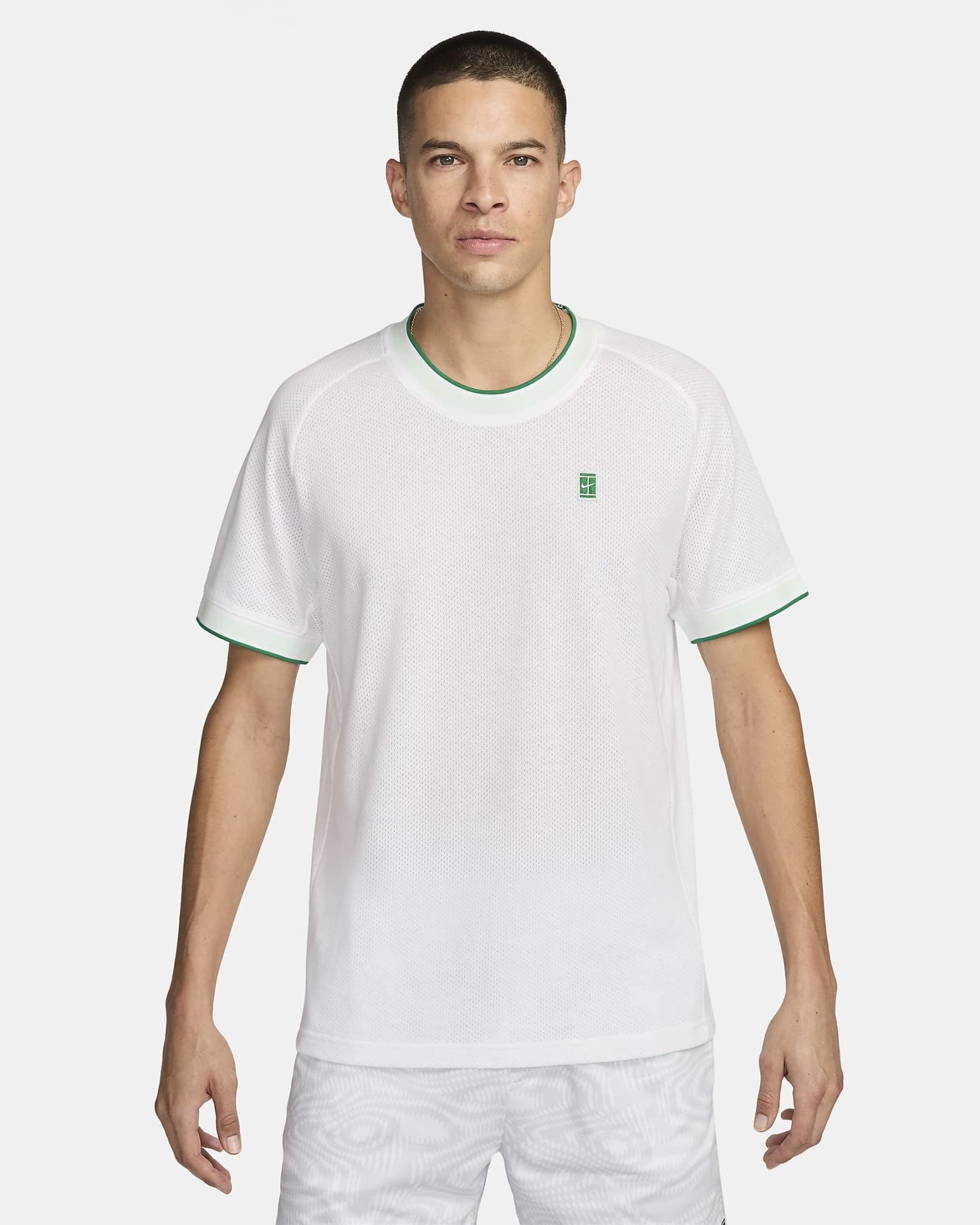 Nikecourt Heritage Men'S Short-Sleeve Tennis Top