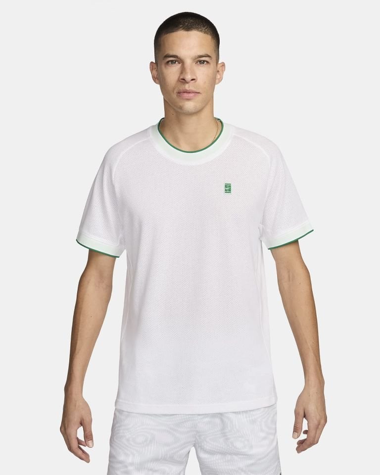 Nikecourt Heritage Men'S Short-Sleeve Tennis Top