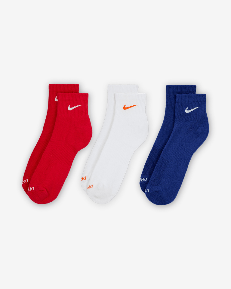 Everyday Plus Cush Ankle Çorap (3 Çift)
