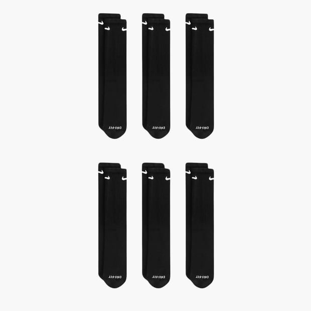 Nike Everyday Plus Cushion Crew Unisex 6'lı Çorap