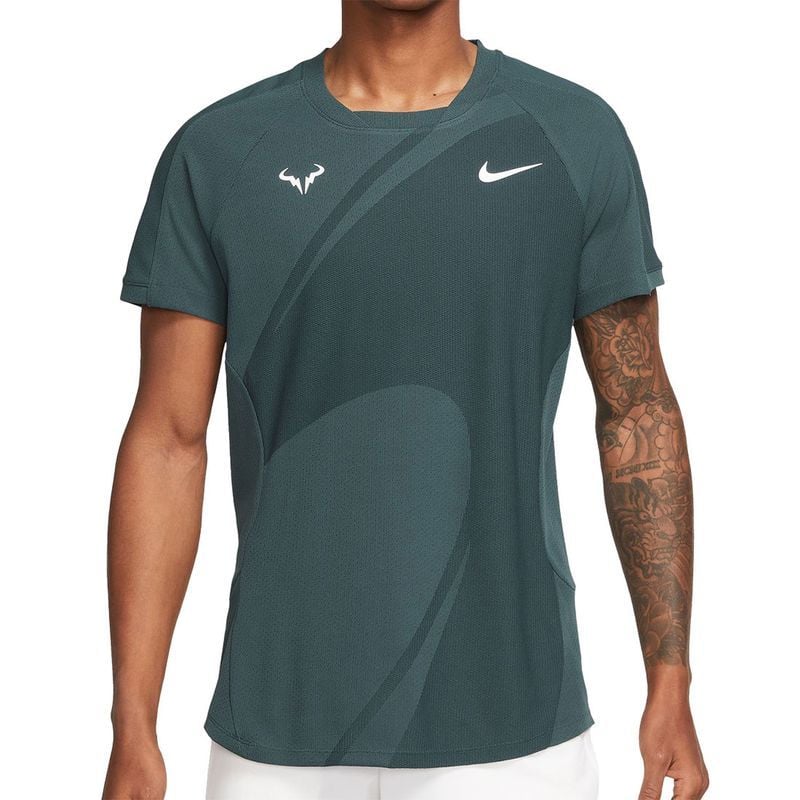 Rafa Nike Dri-Fit Adv Kısa Kollu Erkek Tenis Üstü