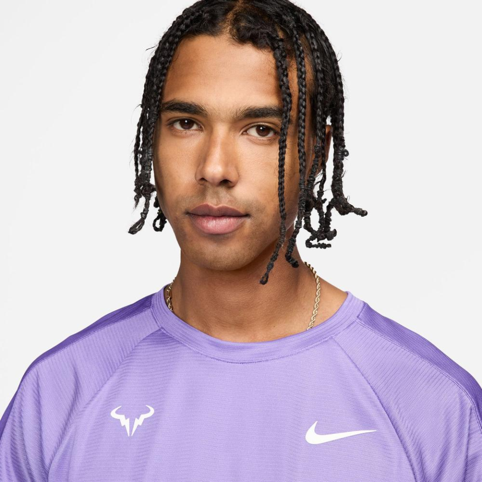 Rafa Challenger Nike Dri-Fit Kısa Kollu Erkek Tenis Üstü