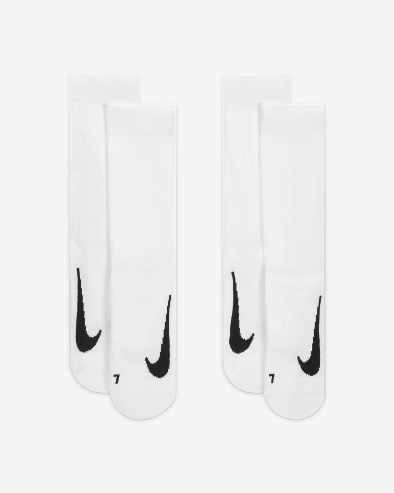 Nikecourt Multiplier Cushioned Crew Tenis Çorapları (2 Çift)