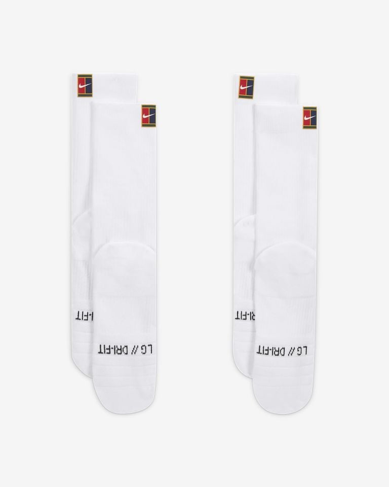 Nikecourt Multiplier Cushioned Crew Tenis Çorapları (2 Çift)