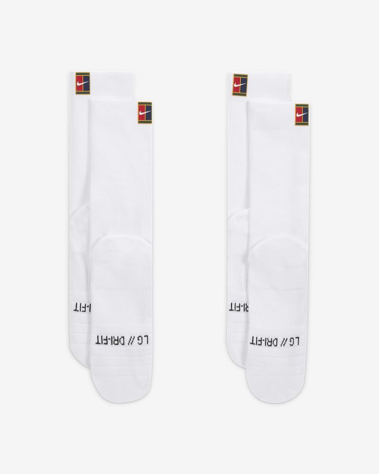 Nikecourt Multiplier Cushioned Crew Tenis Çorapları (2 Çift)