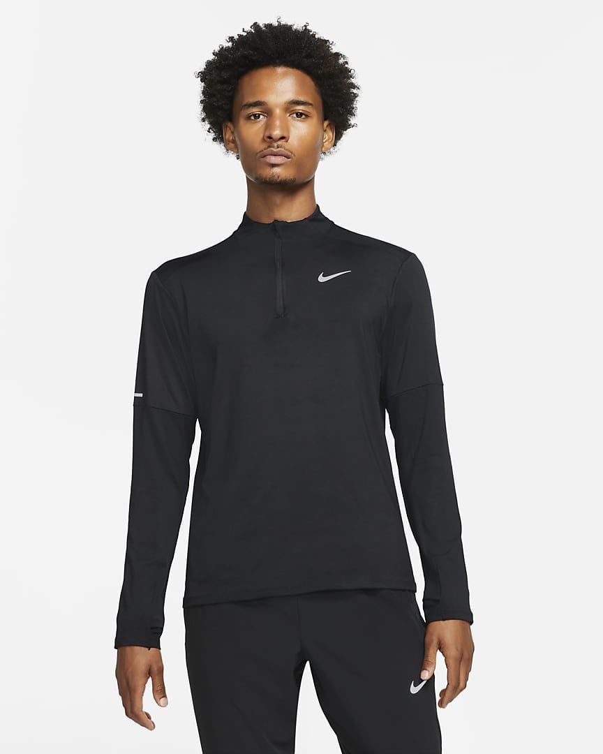 Nike Dri-Fit Çeyrek Fermuarlı Erkek Koşu Üstü