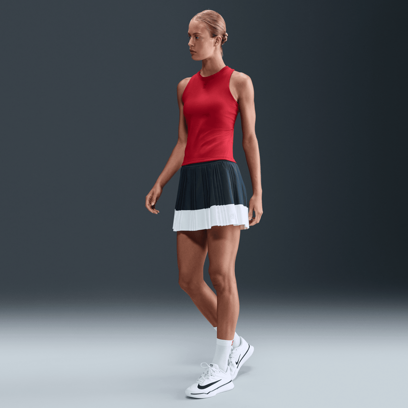 NikeCourt Ace Advantage Dri-FIT Pileli Kadın Tenis Eteği