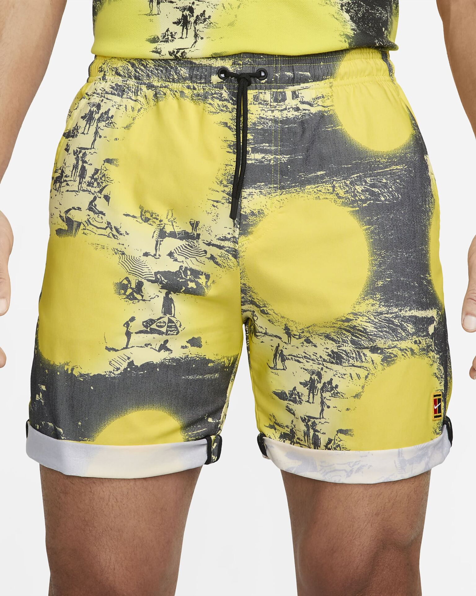 Nike Dri-Fit Heritage Men'S 6'' Print Tennis Shorts