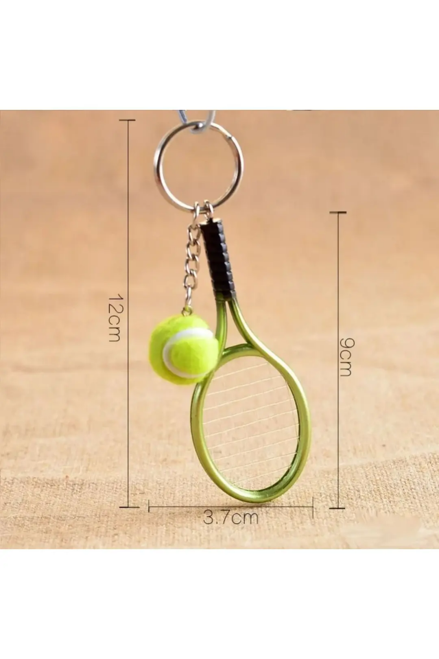 Tenis Raket Anahtarlık (1 Adet)