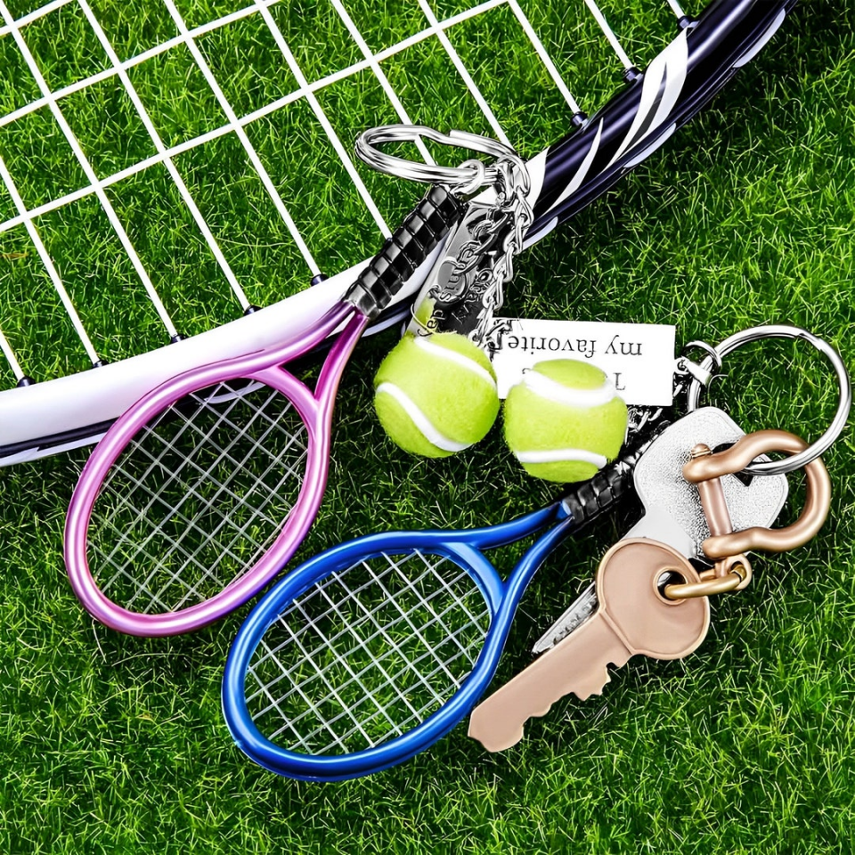 Tenis Raket Anahtarlık (1 Adet)
