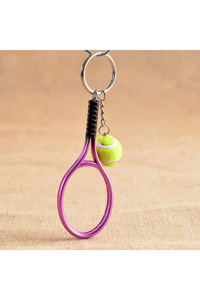 Tenis Raket Anahtarlık (1 Adet)