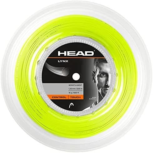 Head Lynx Yellow 200M Reel 1.20