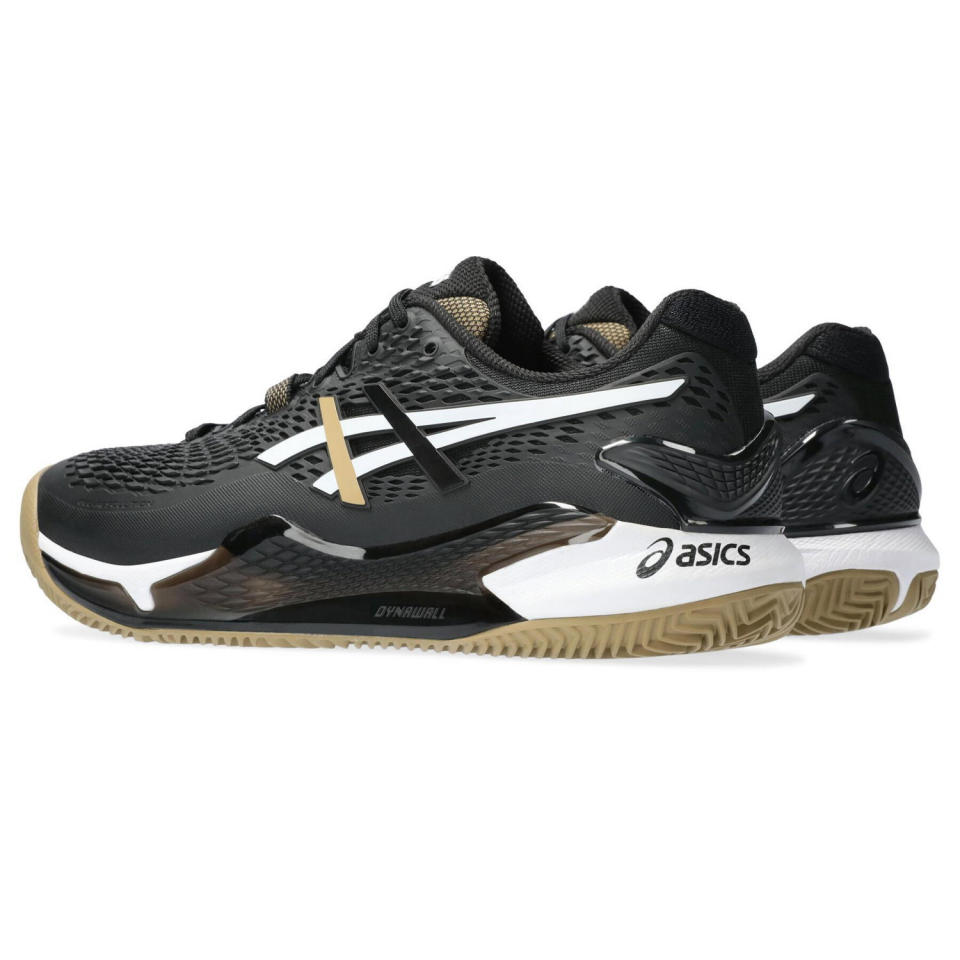 Asics Gel-resolution 9 Toprak Zemin Erkek Siyah Tenis Ayakkabısı