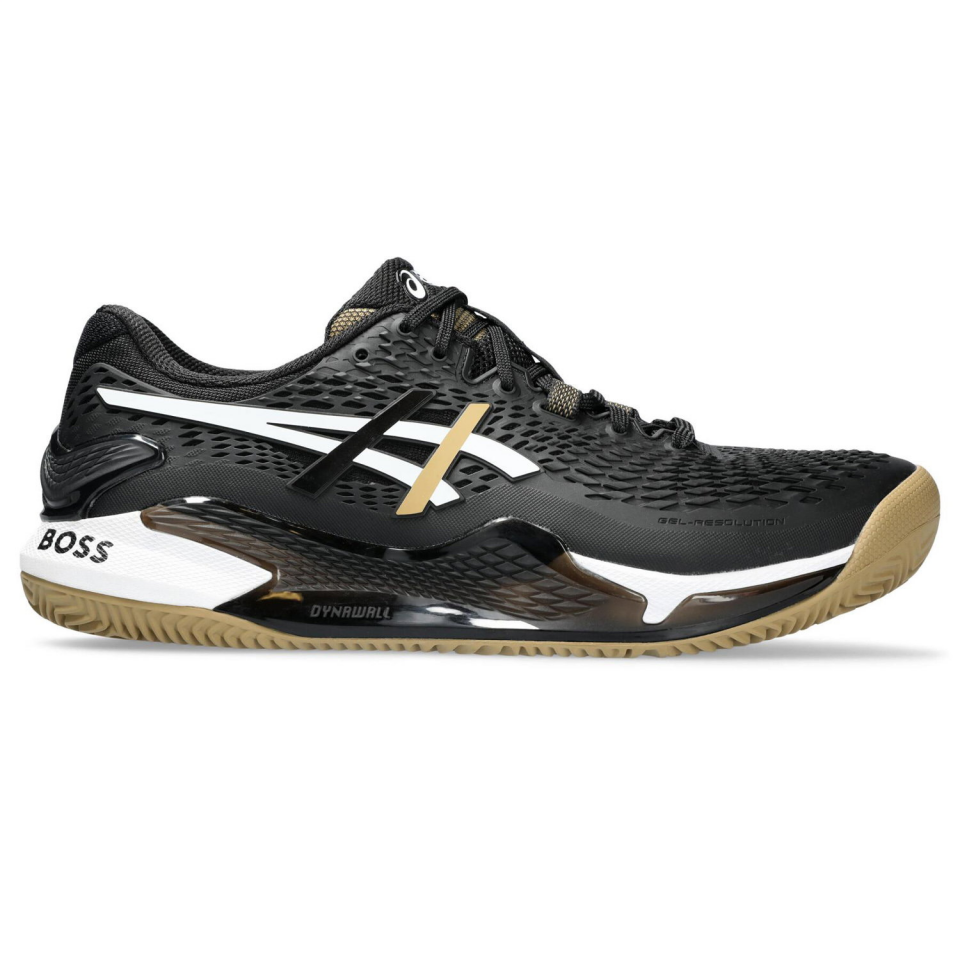 Asics Gel-resolution 9 Toprak Zemin Erkek Siyah Tenis Ayakkabısı