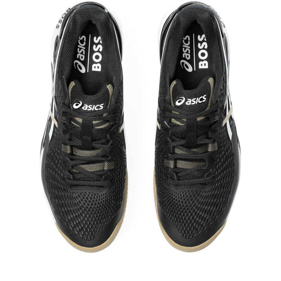 Asics Gel-resolution 9 Toprak Zemin Erkek Siyah Tenis Ayakkabısı