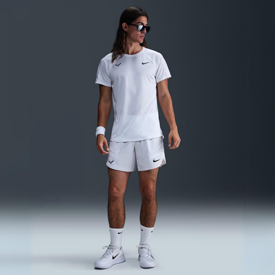 Nike Dri-FIT Rafa Challenger Kısa Kollu Erkek Tenis Tişörtü