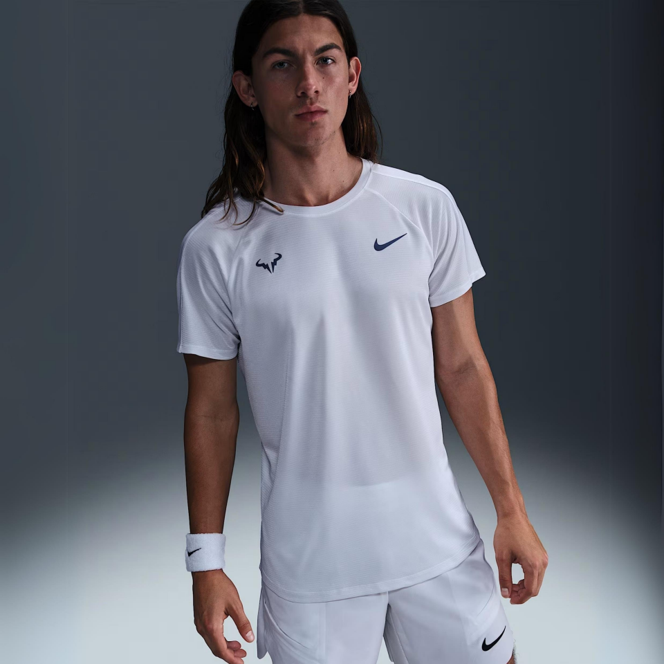Nike Dri-FIT Rafa Challenger Kısa Kollu Erkek Tenis Tişörtü