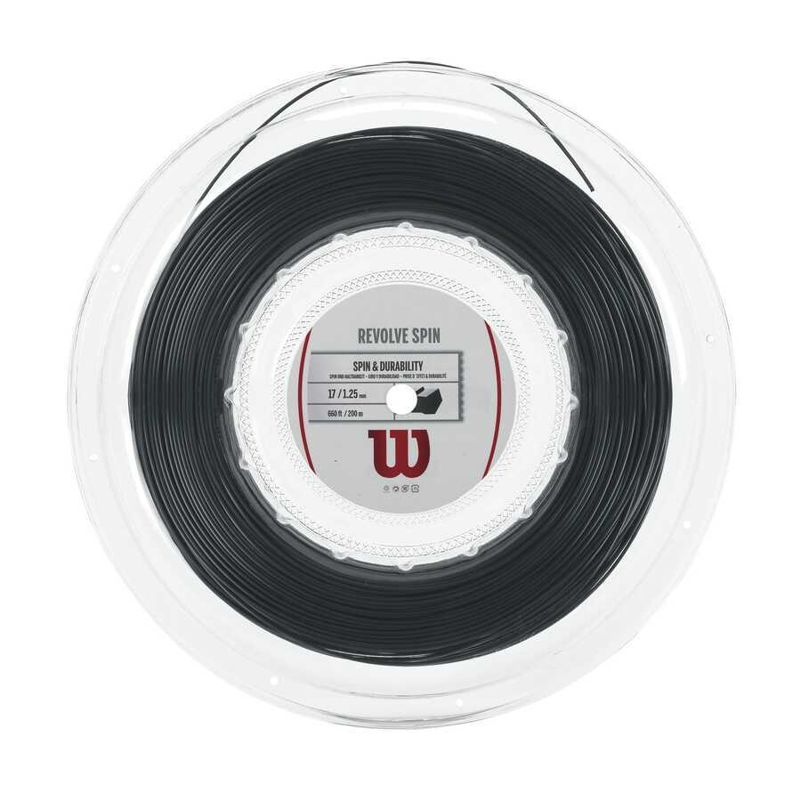Wilson Kordaj Revolve Spin& DURABILITY 17-  1.25 Reel Siyah