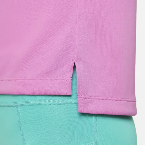 Nike Dri-FIT Dri-FIT Uzun Kollu Yarım Fermuarlı Genç Kız Çocuk Üstü