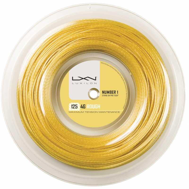 Luxilon 4G Rough 125 200m Rulo Kordaj Sarı