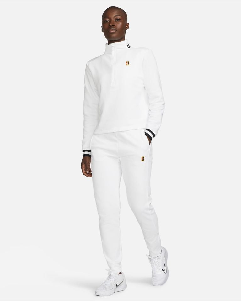 Nikecourt Dri-Fit Heritage Fransız Havlu Kumaşı Kadın Tenis Eşofman Altı