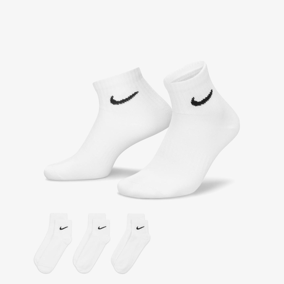 Nike Everyday Lightweightı Unisex Beyaz Çorap(3 Çift)