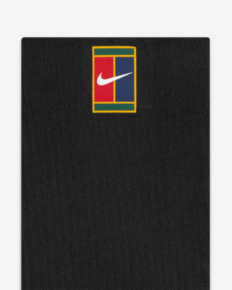 NikeCourt Multiplier Cushioned Crew Tenis Çorapları (2 Çift)