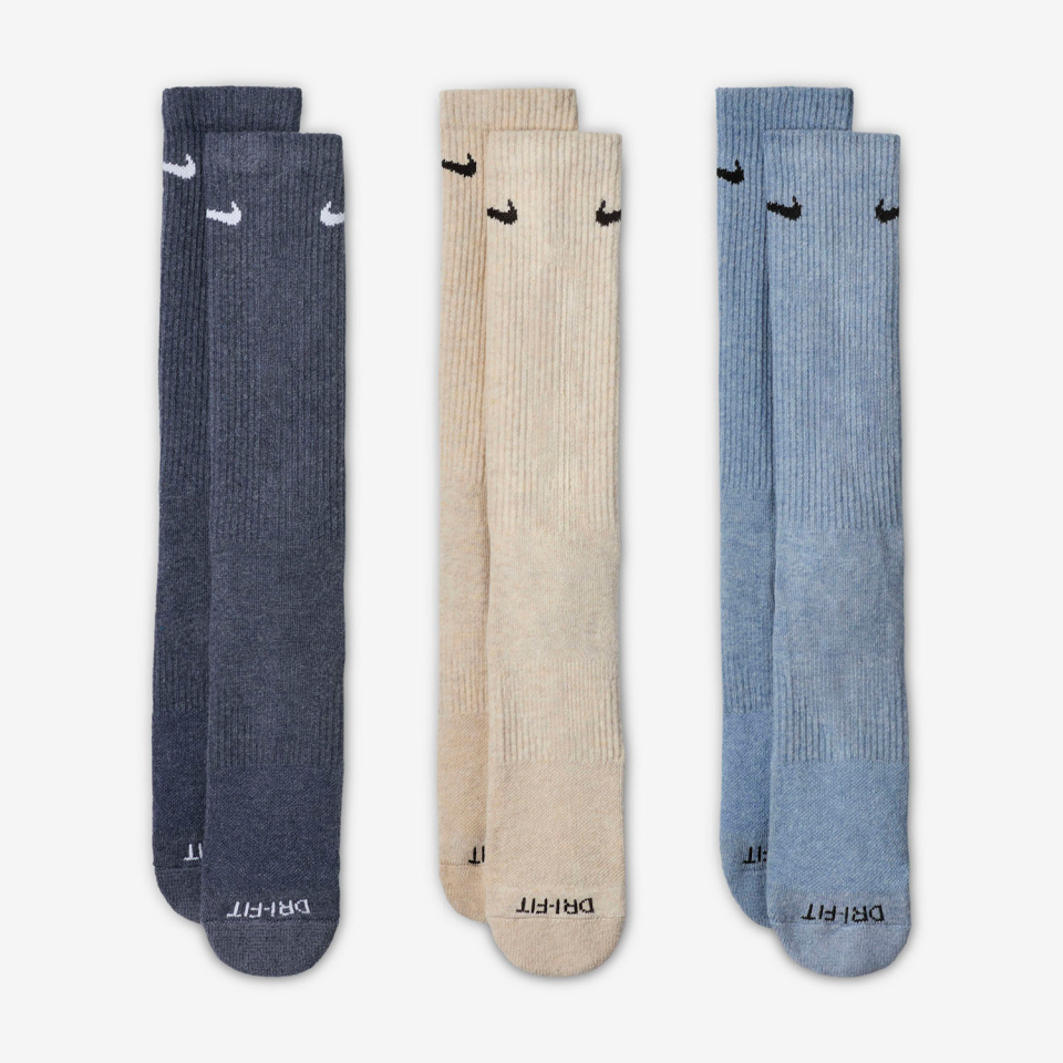 Nike Everyday Plus Cushion Crew Antrenman Çorabı   3'lü