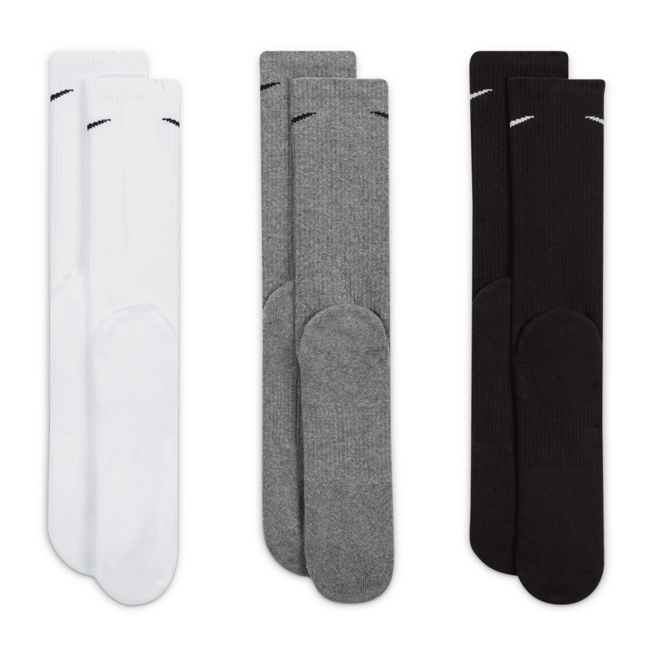 Nike Everyday Cotton Cushioned Crew Unisex 6'lı Çorap