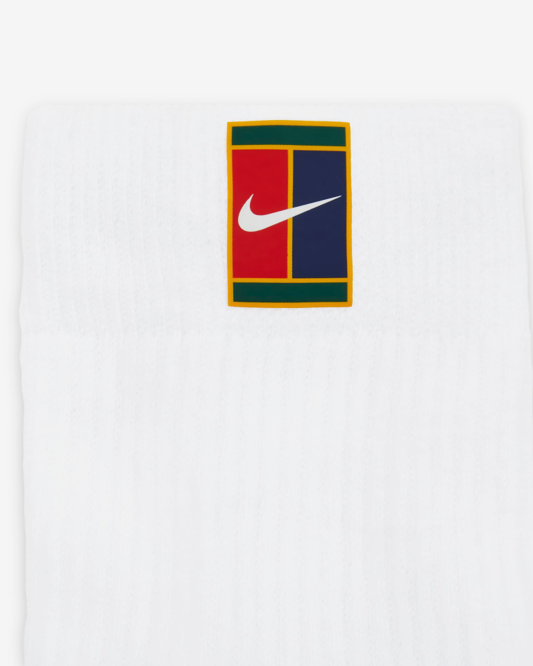 NikeCourt Multiplier Max Tenis Bilek Çorapları (2 Çift)