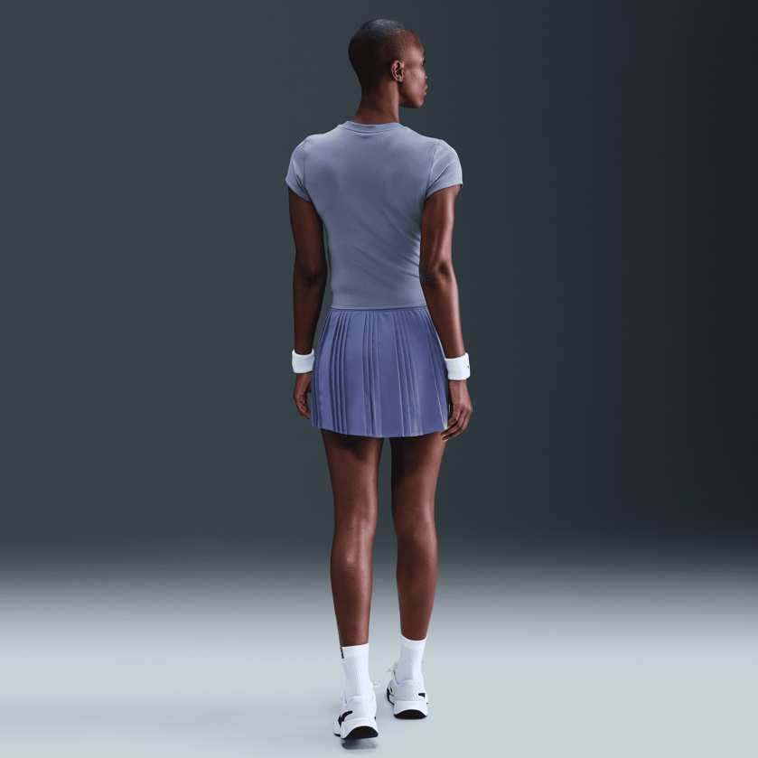 NikeCourt Advantage Dri-FIT Kısa Kollu Kadın Tenis Üstü