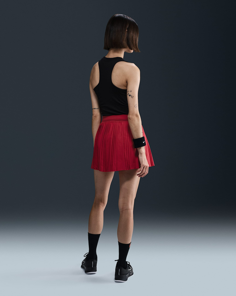 NikeCourt Advantage Dri-FIT Pileli Kadın Tenis Eteği