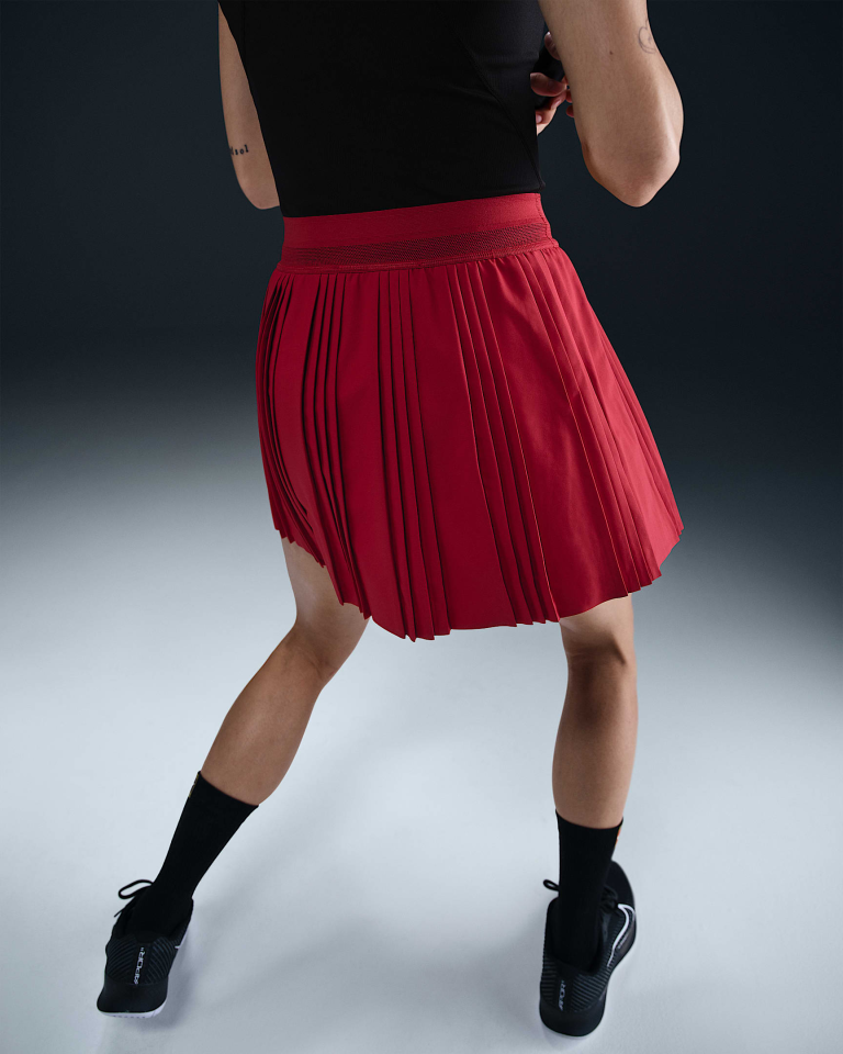 NikeCourt Advantage Dri-FIT Pileli Kadın Tenis Eteği