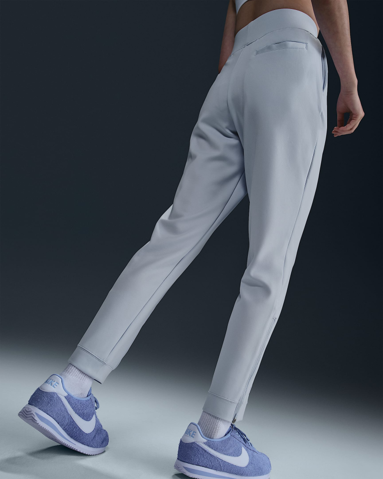 Nike W Nkct Df Heritage Knit Kadın Buz Mavi Tenis Eşofman Altı