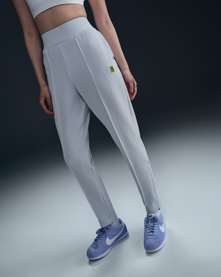 Nike W Nkct Df Heritage Knit Kadın Buz Mavi Tenis Eşofman Altı