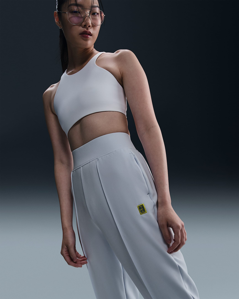 Nike W Nkct Df Heritage Knit Kadın Buz Mavi Tenis Eşofman Altı