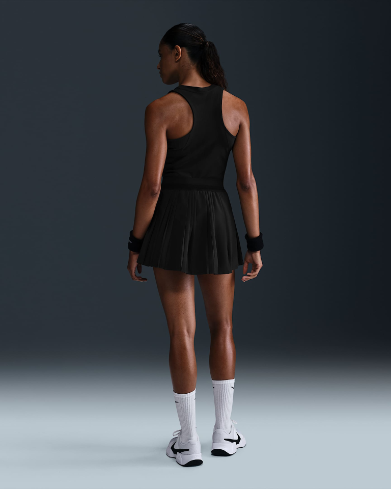 NikeCourt Advantage Dri-FIT Pileli Kadın Tenis Eteği
