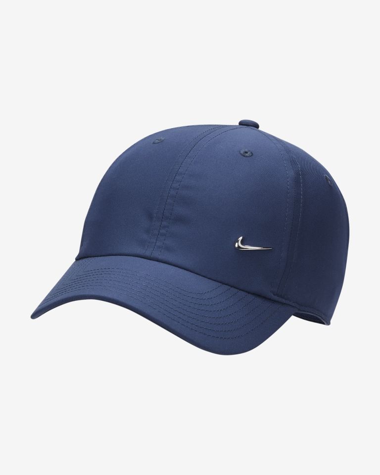 Nike Dri-Fit Club Yumuşak Metal Swoosh Şapka