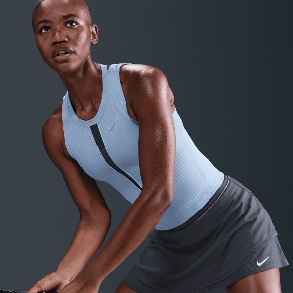 NikeCourt Slam Dri-FIT Yüksek Belli Kadın Tenis Eteği