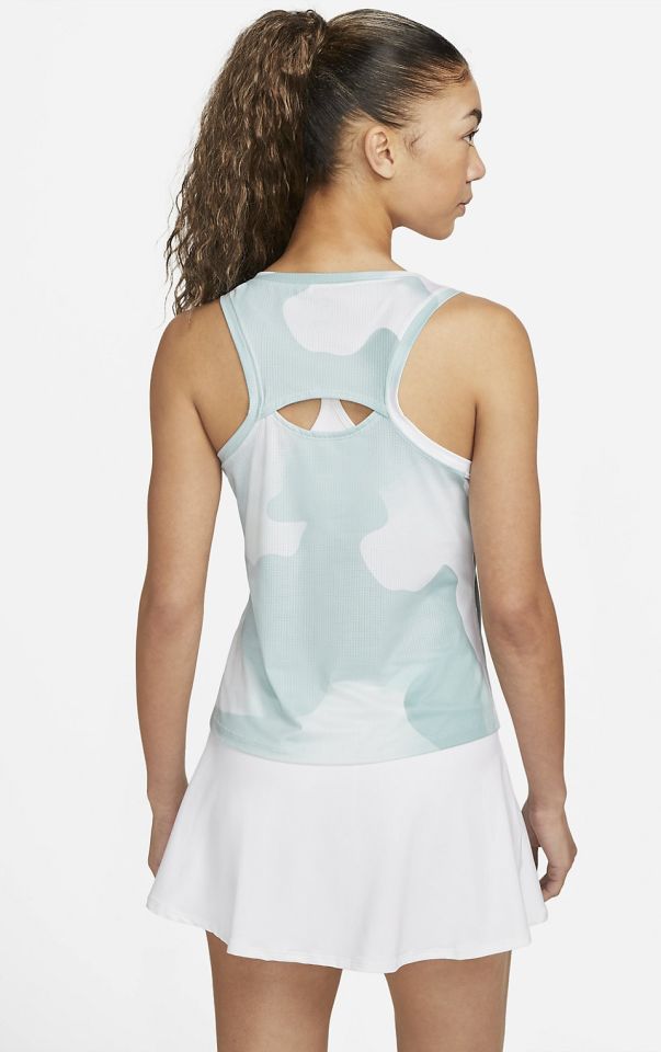 Nike Dri-Fit Victory Baskılı Kadın Tenis Atleti