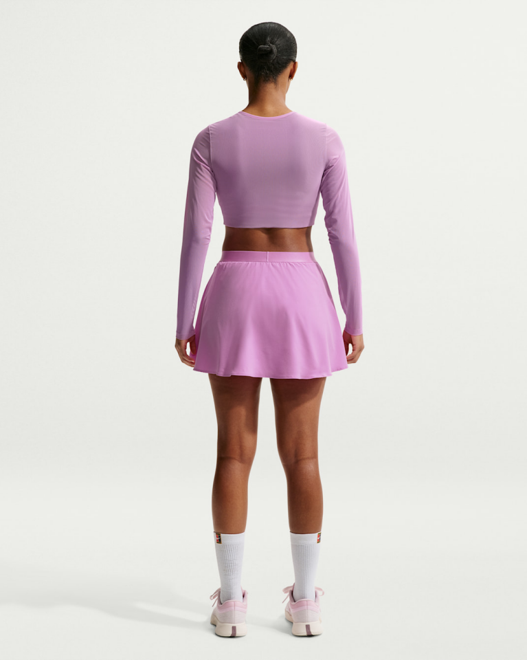 NikeCourt Slam Dri-FIT Yüksek Belli Kadın Tenis Eteği