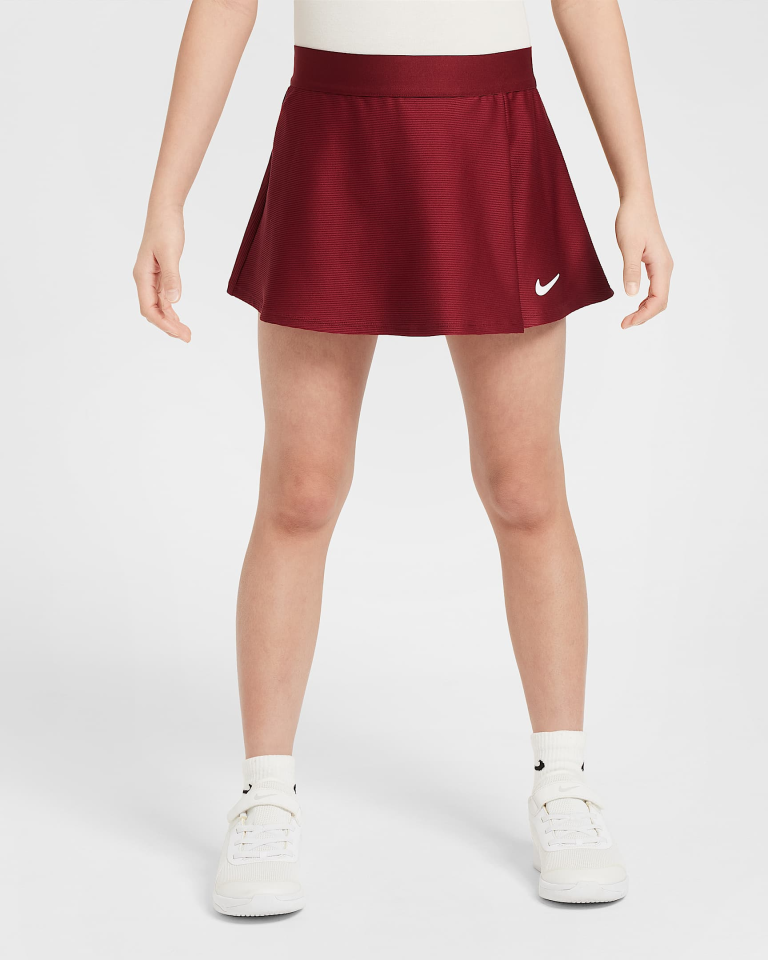 NikeCourt Dri-FIT Victory Genç Çocuk (Kız) Tenis Eteği