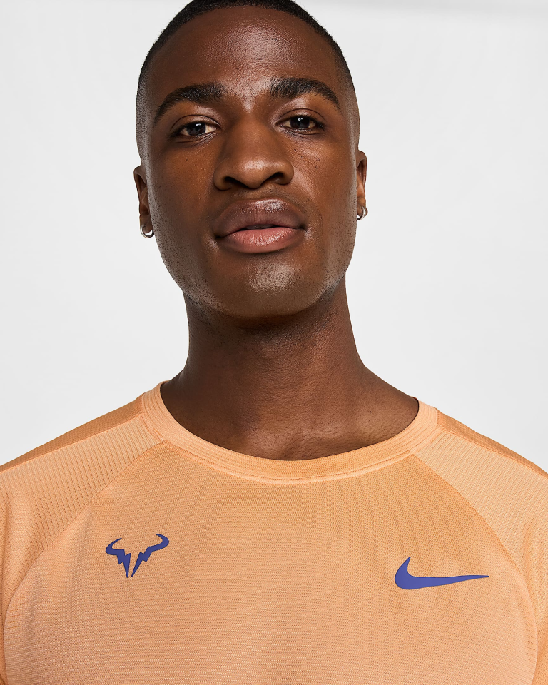 Rafa Challenger Nike Dri-FIT Kısa Kollu Erkek Tenis Üstü